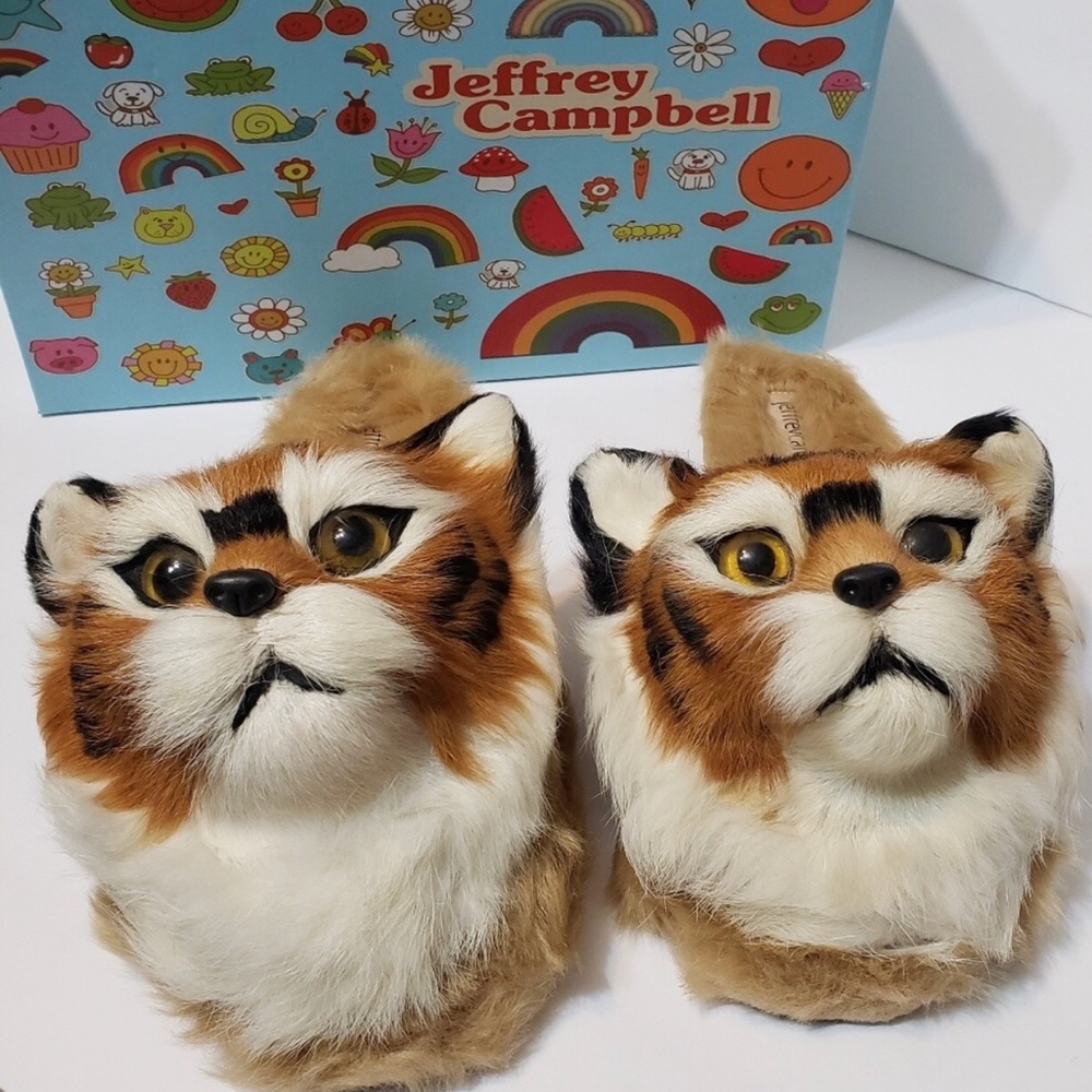 Jeffrey Cambell Tiger Slides